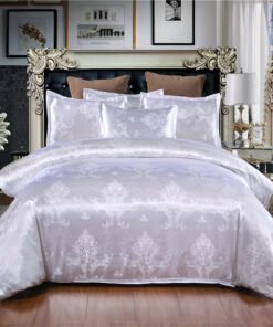 “Royal Jacquard Set” – 2/3-dijelni luksuzni set posteljine od satenskog poliestera sa baroknim dezenom