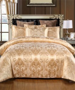“Royal Jacquard Set” – 2/3-dijelni luksuzni set posteljine od satenskog poliestera sa baroknim dezenom