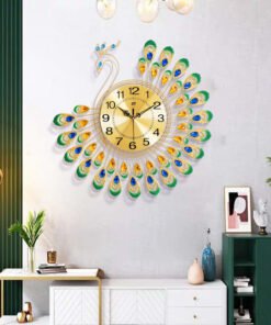 "RoyalPeacock" Crystal – Luksuzni zidni sat