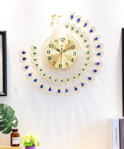 "RoyalPeacock" Crystal – Luksuzni zidni sat