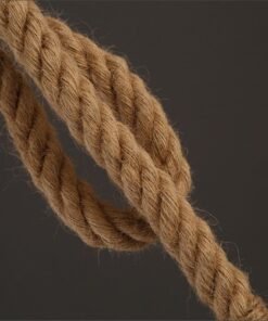 “Rustic Rope” – Viseći luster od prirodnog užeta (konoplje)