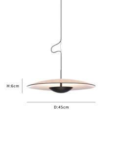 “UFO Disc” – Nordijski kreativni LED luster futurističkog dizajna