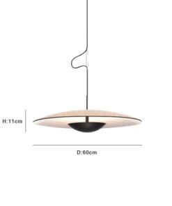 “UFO Disc” – Nordijski kreativni LED luster futurističkog dizajna