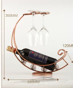 "VinoLux" Classic – Evropski stalak za vino i čaše