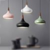 “Wood & Alloy” – Moderni luster od aluminijske legure i punog drveta