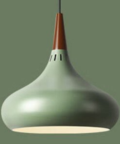 “Wood & Alloy” – Moderni luster od aluminijske legure i punog drveta