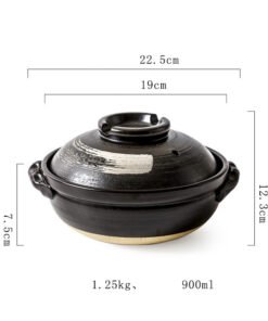 “Zen Kitchen” – Tradicionalni keramički lonac za kuhanje i posluživanje