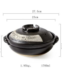 “Zen Kitchen” – Tradicionalni keramički lonac za kuhanje i posluživanje
