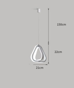 “Zenith Geometric Elite” – Luksuzni pametni LED luster od precizno obrađenog metala