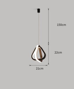 “Zenith Geometric Elite” – Luksuzni pametni LED luster od precizno obrađenog metala