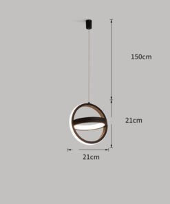 “Zenith Geometric Elite” – Luksuzni pametni LED luster od precizno obrađenog metala