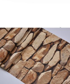 “3D Stone Wallpaper” – Dekorativne PVC tapete sa efektom prirodnog kamena