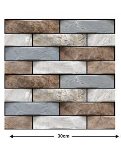 “3D wall panels collection” – Samoljepljivi PVC zidni paneli 30x30 cm za kuhinju i kupatilo