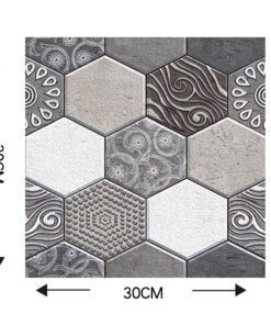 “3D Wall Panels” – Samoljepljivi dekorativni PVC paneli sa 3D efektom kamena
