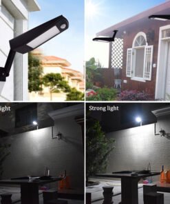 “Adjustable Solar Security Light” – LED solarna zidna svjetiljka sa senzorom i daljinskim upravljačem