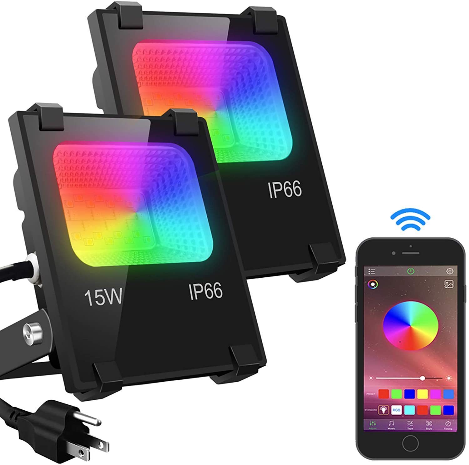 “Bluetooth RGB Smart Floodlight” – Vodootporni LED reflektor sa kontrolom putem aplikacije
