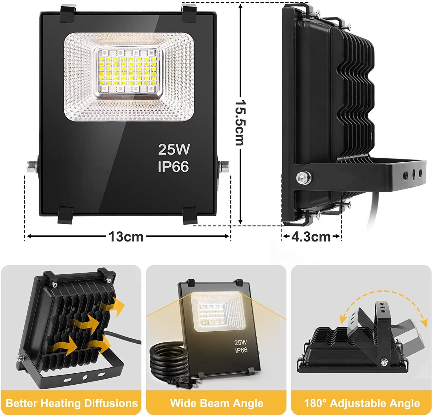 “Bluetooth RGB Smart Floodlight” – Vodootporni LED reflektor sa kontrolom putem aplikacije