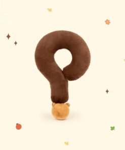 “Capybara Neck Pillow” – Plišani putni jastuk za vrat u obliku kapibare