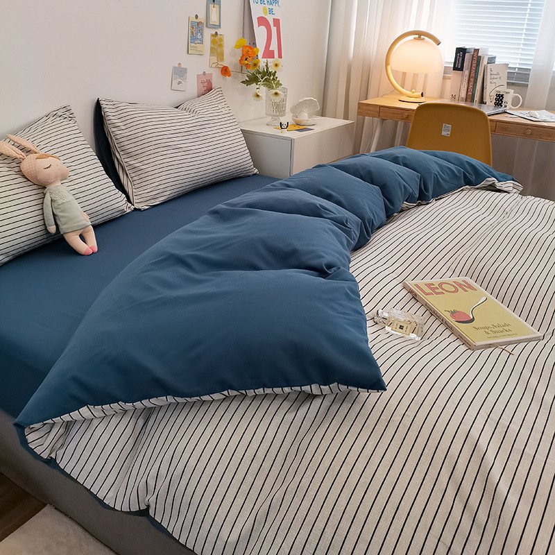 “Checker Pattern Bedding Set” – 3/4-dijelni set posteljine sa modernim kariranim uzorkom