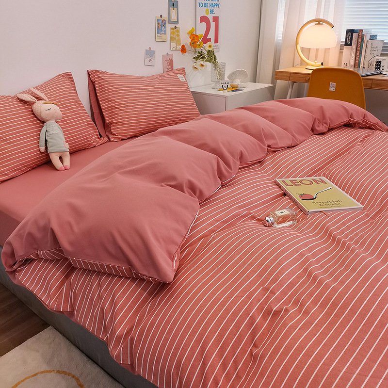 “Checker Pattern Bedding Set” – 3/4-dijelni set posteljine sa modernim kariranim uzorkom