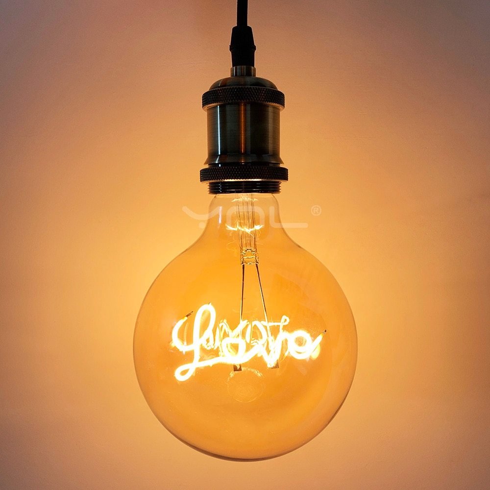 “Edison Love Bulb” – Dekorativna retro LED sijalica sa toplim ambijentalnim osvjetljenjem
