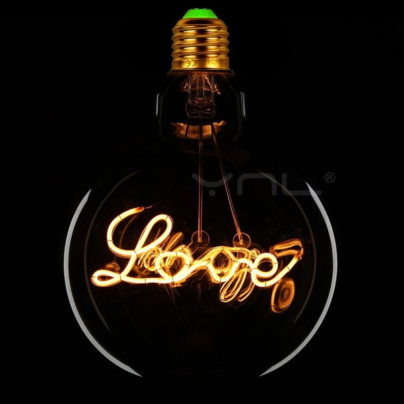 “Edison Love Bulb” – Dekorativna retro LED sijalica sa toplim ambijentalnim osvjetljenjem