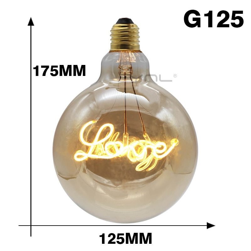 “Edison Love Bulb” – Dekorativna retro LED sijalica sa toplim ambijentalnim osvjetljenjem