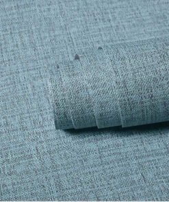 “Grid texture wallpaper” – Samoljepljive PVC tapete sa tekstilnom teksturom i vodootpornim slojem