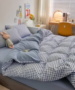 “Luxury Bamboo Bedding Set” – 4-dijelni set posteljine od bambusovih vlakana modernog minimalističkog dizajna
