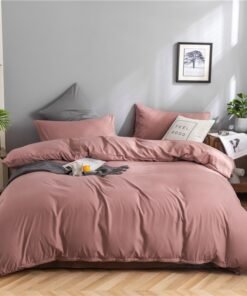“Luxury Bamboo Bedding Set” – 4-dijelni set posteljine od bambusovih vlakana modernog minimalističkog dizajna
