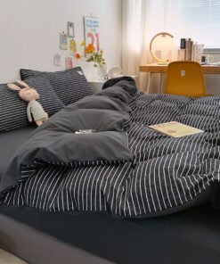 “Luxury Bamboo Bedding Set” – 4-dijelni set posteljine od bambusovih vlakana modernog minimalističkog dizajna