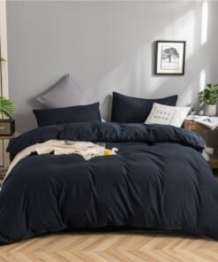 “Luxury Bamboo Bedding Set” – 4-dijelni set posteljine od bambusovih vlakana modernog minimalističkog dizajna