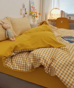 “Luxury Bamboo Bedding Set” – 4-dijelni set posteljine od bambusovih vlakana modernog minimalističkog dizajna