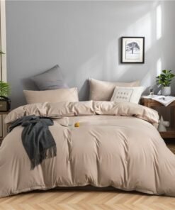 “Luxury Bamboo Bedding Set” – 4-dijelni set posteljine od bambusovih vlakana modernog minimalističkog dizajna