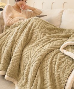 “Luxury Velvet Blanket” – Debela dvostrana baršunasta deka evropskog stila
