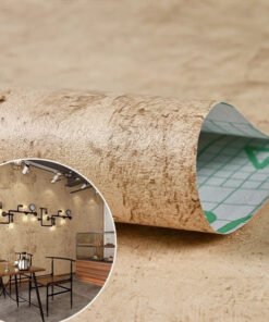 “Nordic concrete wallpaper” – Samoljepljive PVC tapete sa industrijskim cement efektom