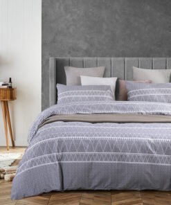 “Nordic Embroidery Bedding Set” – 3-dijelni set posteljine sa nordijskim vezom