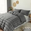 “Nordic Pom Pom Duvet Cover Set” – 3-dijelni set posteljine sa dekorativnim tuft detaljima