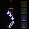 “Solar Butterfly Wind Chime” – LED solarni viseći leptiri za vrt i balkon