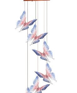 “Solar Butterfly Wind Chime” – LED solarni viseći leptiri za vrt i balkon