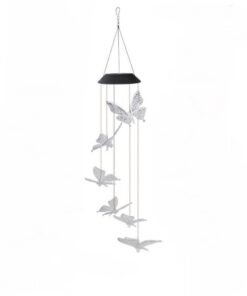 “Solar Butterfly Wind Chime” – LED solarni viseći leptiri za vrt i balkon