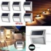 “Solar Deck Light” – Solarna LED zidna i stepenišna svjetiljka od nehrđajućeg čelika