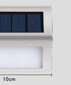 “Solar Deck Light” – Solarna LED zidna i stepenišna svjetiljka od nehrđajućeg čelika