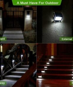 “Solar Deck Light” – Solarna LED zidna i stepenišna svjetiljka od nehrđajućeg čelika