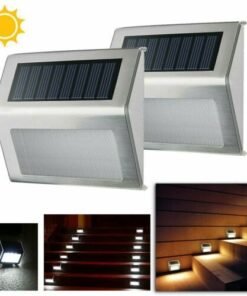 “Solar Deck Light” – Solarna LED zidna i stepenišna svjetiljka od nehrđajućeg čelika