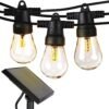 “Solar Edison String Lights” – LED solarni rasvjetni lanac za vrt, terasu i balkon
