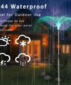 “Solar Fiber Optic Firework Light” – LED solarna vrtna vatromet lampa sa optičkim vlaknima