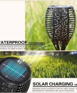 “Solar Flame Torch Light” – LED solarna vrtna lampa sa efektom plamena