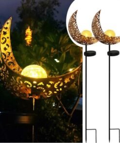 “Solar Garden Lantern” – Dekorativna solarna LED vrtna lampa za vanjsku dekoraciju