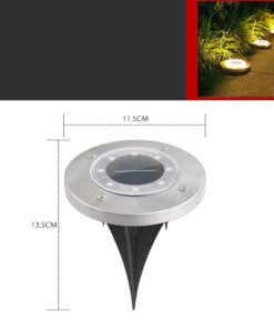 “Solar Ground Light” – Ugradbena LED solarna vrtna svjetiljka za staze i dvorište